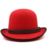 Vintage bowler hat Red nz