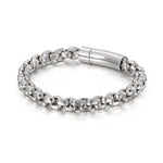 Vintage chain bracelet Silver / 22 cm nz