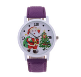 Vintage Christmas clock Purple nz