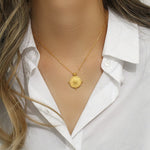 Vintage compass necklace nz