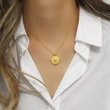 Vintage compass necklace nz
