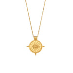 Vintage compass necklace nz