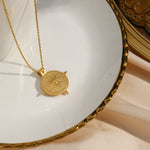 Vintage compass necklace nz