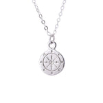 Vintage compass pendant Silver nz
