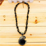 Vintage elephant pendant Black nz