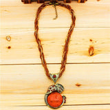 Vintage elephant pendant Brown nz