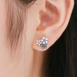 Vintage flower earrings nz