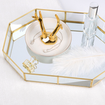 Vintage Glass Jewelry Box nz