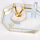 Vintage Glass Jewelry Box nz
