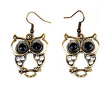 Vintage gold owl earrings nz
