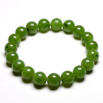 Vintage Jade Bracelet Green / 16 cm nz