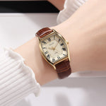 Vintage leather watch Light brown nz