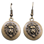 Vintage lion earrings nz