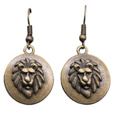 Vintage lion earrings nz