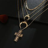Vintage long cross necklace nz