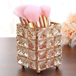 Vintage makeup brush holder Copper nz