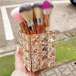 Vintage makeup brush holder nz