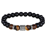 Vintage onyx bracelet Silver nz