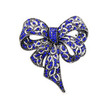 Vintage retro brooch Blue nz