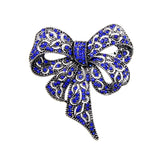 Vintage retro brooch Blue nz