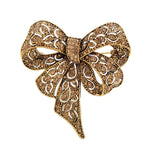 Vintage retro brooch Champagne nz