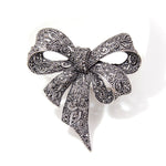 Vintage retro brooch Grey nz