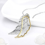 Vintage silver angel necklace nz