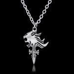 Vintage silver lion necklace nz