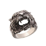Vintage silver tiger ring 55 mm nz
