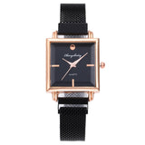 Vintage square women’s watch Black nz