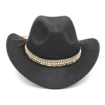 Vintage style Felt hat Black nz