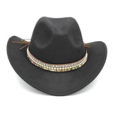 Vintage style Felt hat Black nz