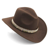 Vintage style Felt hat Brown nz