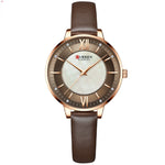 Vintage style watch Coffee belt nz