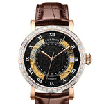 Vintage Swiss watch Pink, black and brown nz