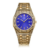 Vintage watch Blue gold nz
