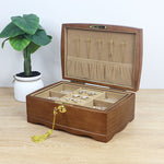 Vintage Wooden Jewellery Box nz