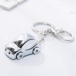 Volkswagen Beetle Keyring Silver nz
