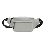 Waist bag with hidden pocket Light grey nz