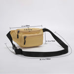 Waist bag with hidden pocket nz