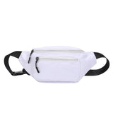 Waist bag with hidden pocket White nz