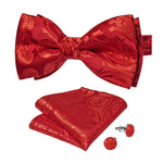 Wedding Red bow tie Cashmere red nz