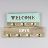 ’Welcome’ Wall key holder Green nz