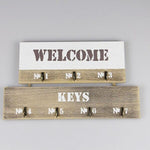 ’Welcome’ Wall key holder White nz
