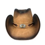 Western Leather cowboy hat nz