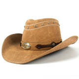 Western Leather cowboy hat nz