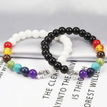 White 7 Chakra Bracelet nz