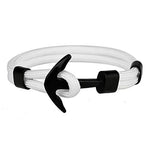 White anchor Nautical bracelet nz
