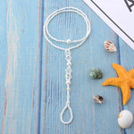 White anklet nz