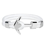 White Antarctica anchor bracelet nz